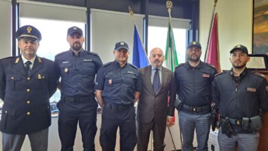 Polizia Cassino e polacca
