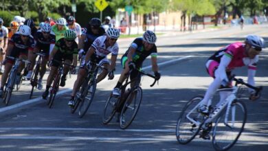ciclismo su strada copia